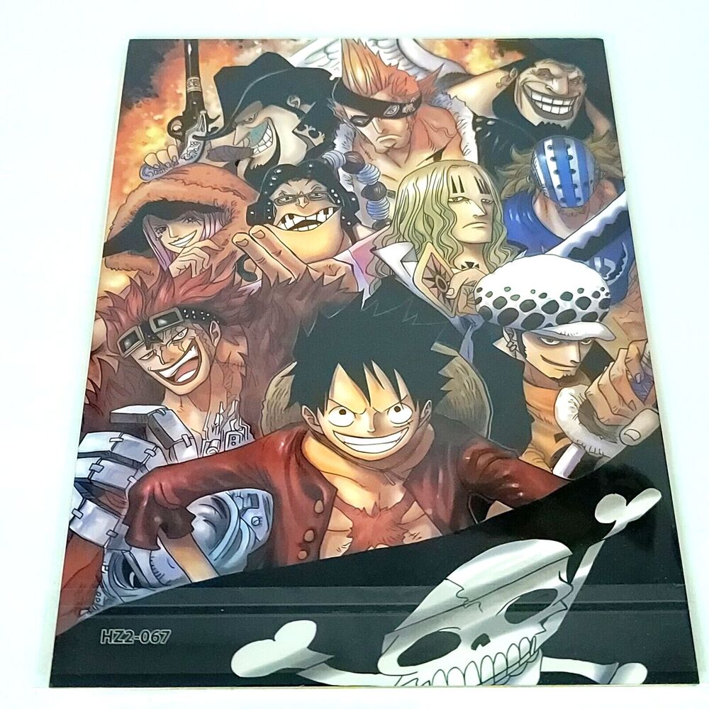 Worst Generation One Piece Crew Hz2-067 Double-sided Art A4 8" x 11" Waifu Card